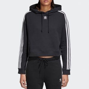 Adidas Originals Women Cropped Hoodie